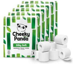 The Cheeky Panda Hypoallergenic - 45 Rolls product packaging