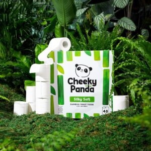 The Cheeky Panda Bamboo 48 Rolls product packaging